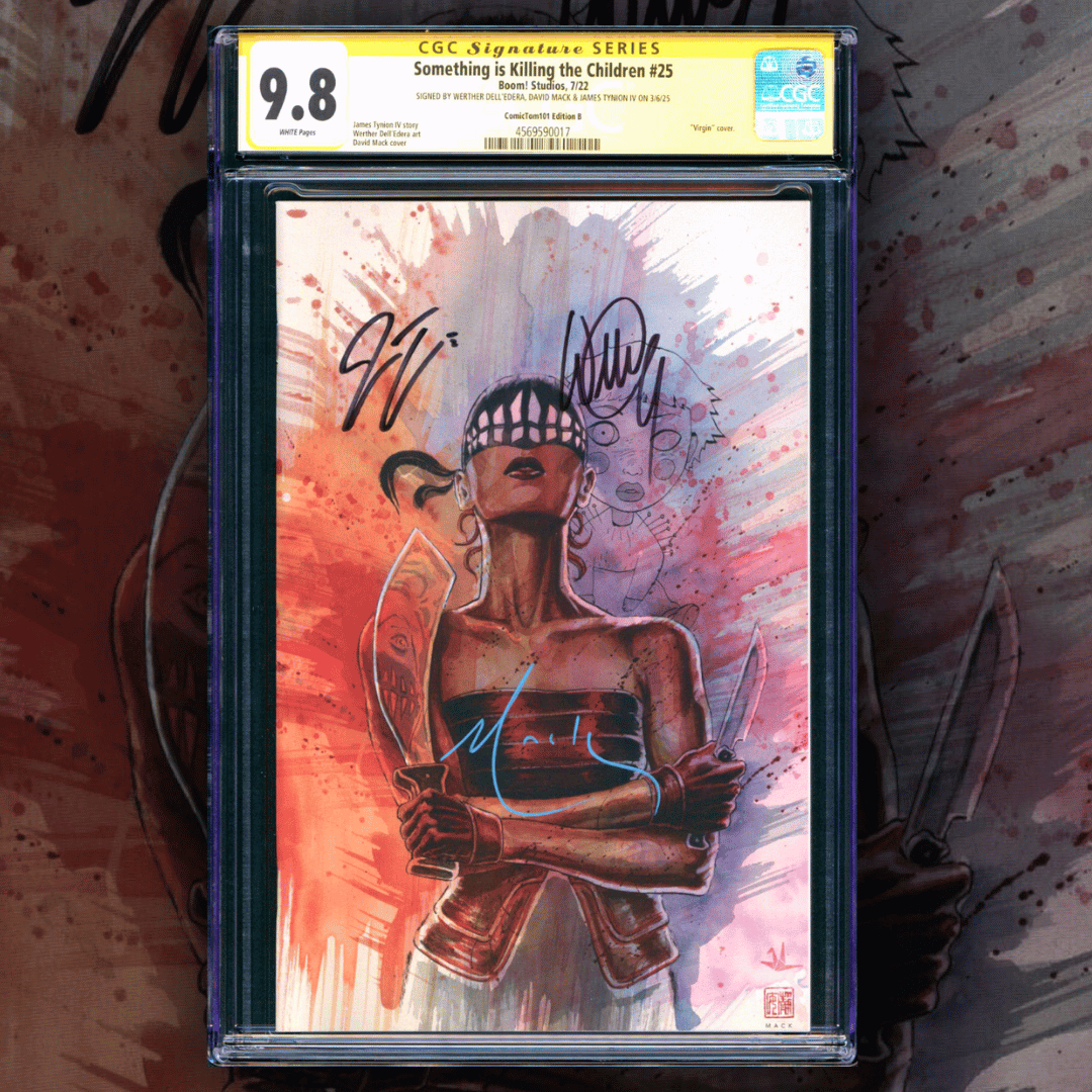 Something is Killing The Children #25 Variant 3x Signed CGC SS 9.8