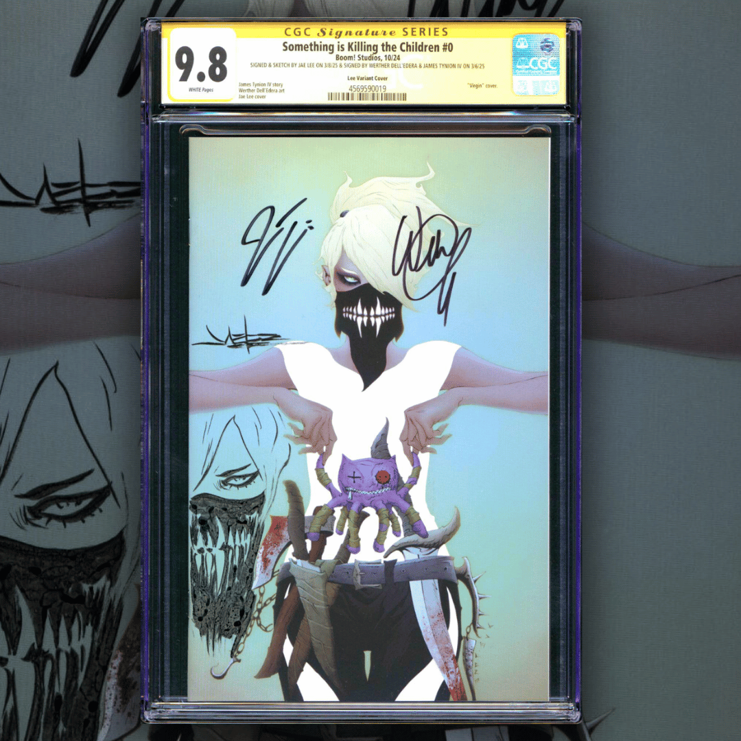 Something is Killing the Children #0 (1:100) - CGC SS 9.8 3X Signed & Remarque