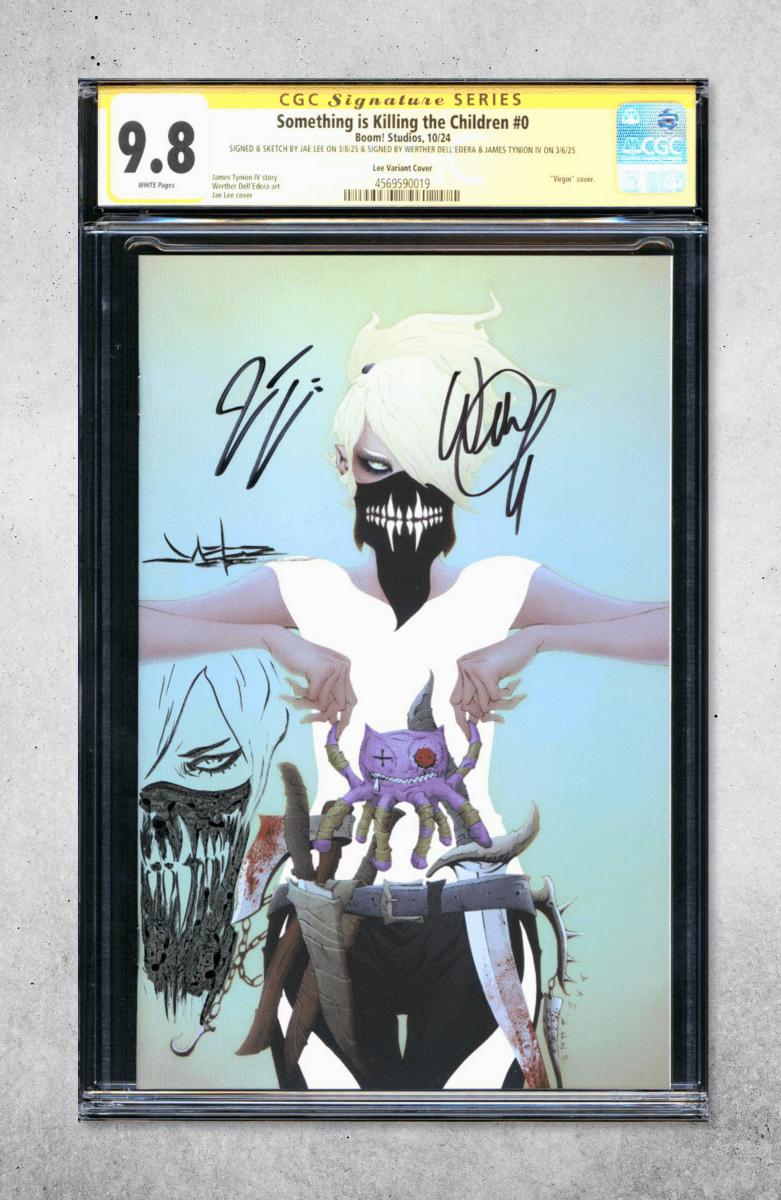 Something is Killing the Children 0 (1:100) - 3X Signed & Remarque - PumpyTheCat Comics