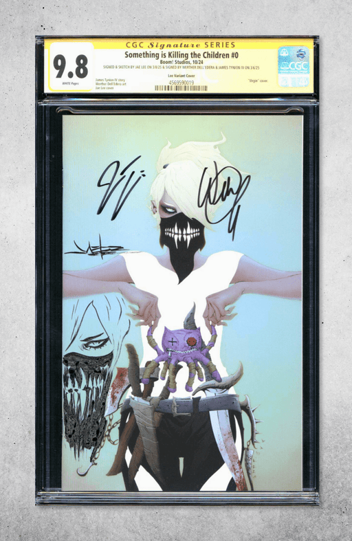 Something is Killing the Children 0 (1:100) - 3X Signed & Remarque - PumpyTheCat Comics